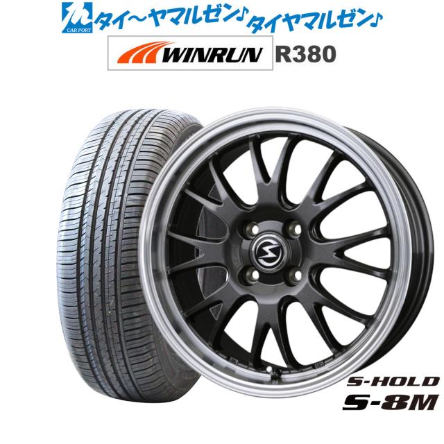 BADX エスホールド S-8M 15インチ ロクサーニ ホイール4本セット BADX バドックス S-HOLD エス