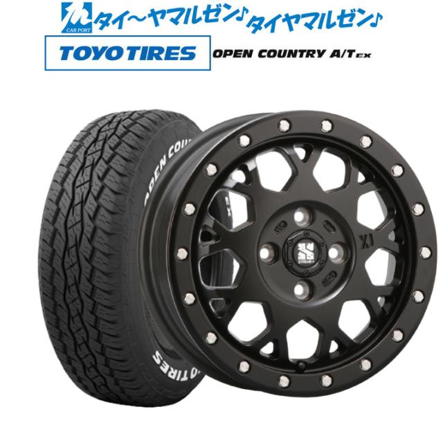 MLJ エクストリーム XJ04 16インチ 6.5J トーヨータイヤ オープンカントリー A/T EX  195/65R16 サマータイヤ ホイール4本セットの通販は