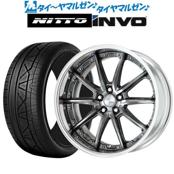 ワーク ランベック LS10 グリミットブラック(GTK) 19インチ 8.0J NITTO