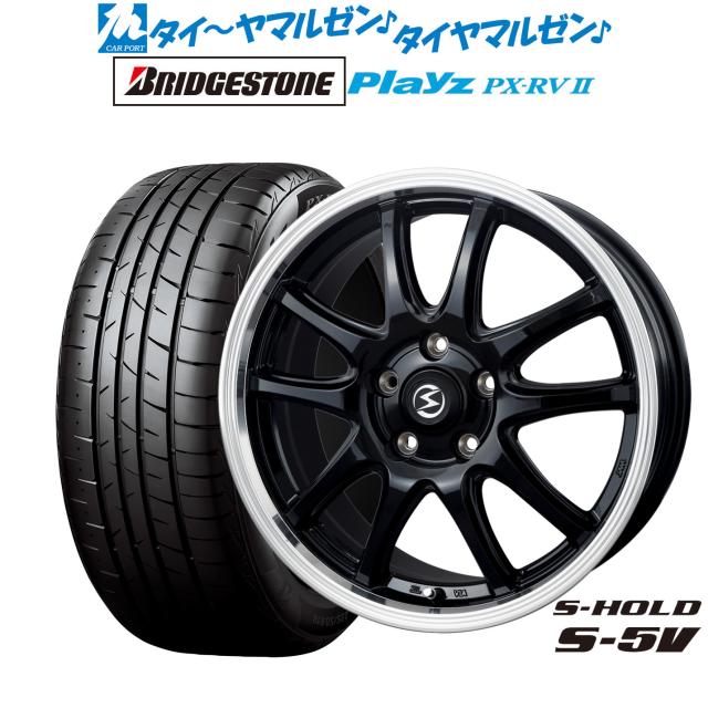 BADX エスホールド S-5V(5穴) 18インチ 7.0J ブリヂストン PLAYZ