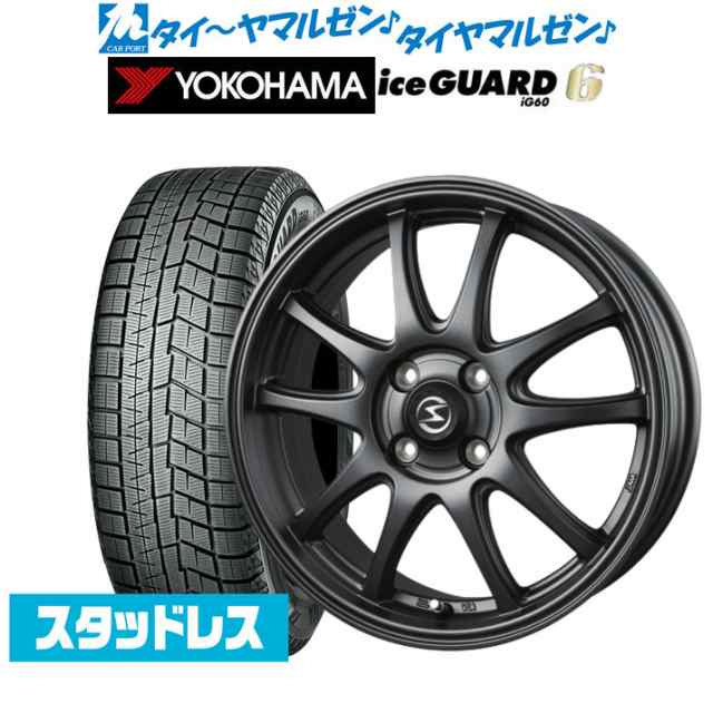 BADX エスホールド S-5V 15インチ 4.5J ヨコハマ アイスガード IG60 165/55R15 スタッドレスタイヤ ホイール4本セットの通販は