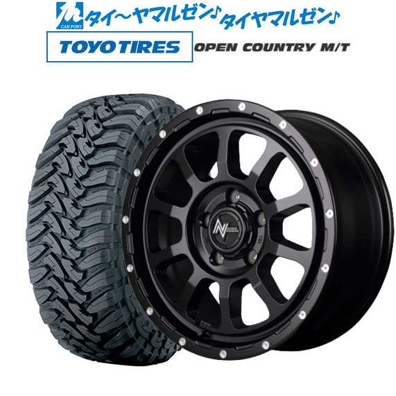 MID ナイトロパワー M10 パーシング S 16インチ 7.0J トーヨータイヤ オープンカントリー M/T  225/75R16 サマータイヤ ホイール4本セッの通販は