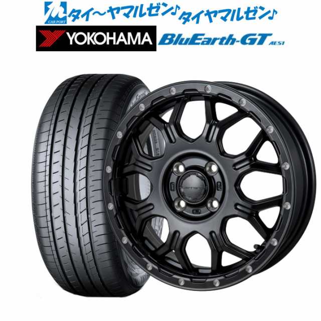 モンツァ ハイブロック ジェラード 15インチ 5.5J ヨコハマ BluEarth ブルーアース GT (AE51)  175/65R15 サマータイヤ ホイール4本セッの通販は