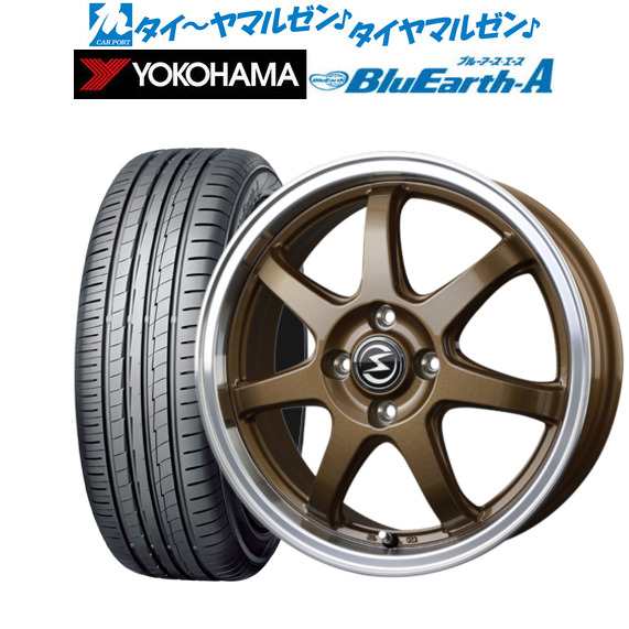 サマータイヤ ホイール4本セット BADX エスホールド S-7S ブロンズ 