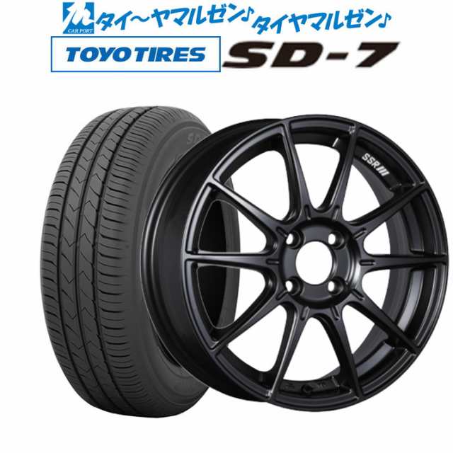 2本75J43タナベ SSR プロフェッサー 17インチ4穴×4本セット