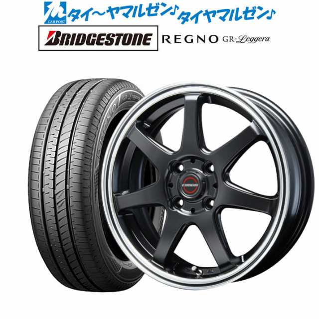 ニューレイトン ユーロマジック タイプ S-07 15インチ 5.0J ブリヂストン REGNO レグノ GR-レジェーラ 165/55R15 サマータイヤ ホイール4の通販は