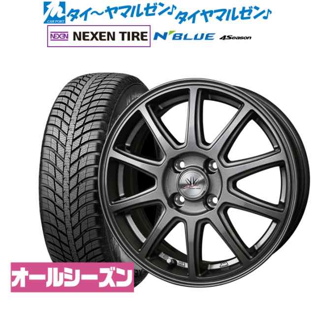 BADX ロクサーニスポーツ SP10 16インチ 6.0J NEXEN ネクセン N blue 4Season 195/55R16 サマータイヤ ホイール4本セットの通販は