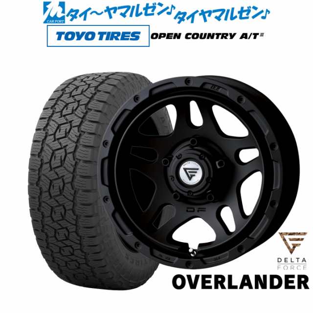FORCE デルタフォース OVERLANDER(オーバーランダー) 16インチ 6.0J トーヨータイヤ オープンカントリー A/T III (AT3) 175/80R16 サマーの通販は
