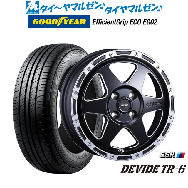 タナベ SSR ディバイド TR-6 16インチ 6.5J グッドイヤー エフィ