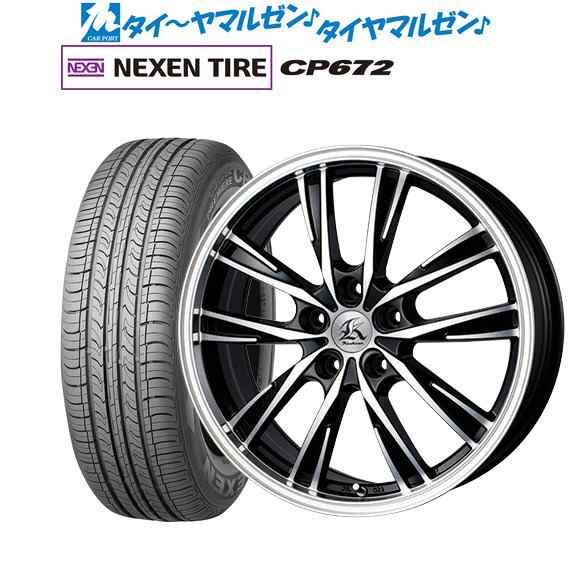 テクノピア カシーナ XV-5 17インチ 7.0J NEXEN ネクセン CP672 235/45R17 サマータイヤ ホイール4本セットの通販は