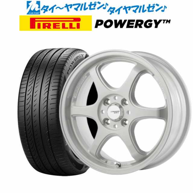 5ZIGEN ゴジゲン プロレーサー キャノンボール 15インチ 5.5J ピレリ POWERGY (パワジー) 195/65R15 サマータイヤ ホイール4本セット