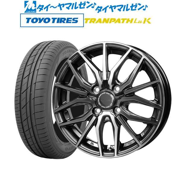 ホットスタッフ プレシャス アスト M4 14インチ 4.5J トーヨータイヤ トランパス LuK 155/65R14 サマータイヤ ホイール4本セット