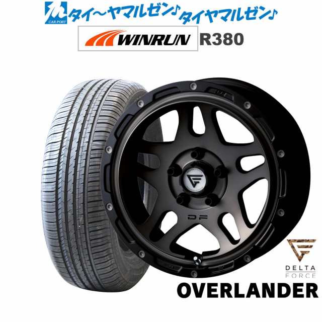 FORCE デルタフォース OVERLANDER(オーバーランダー) 16インチ 7.0J WINRUN ウインラン R380 215/65R16 サマータイヤ ホイール4本セットの通販は