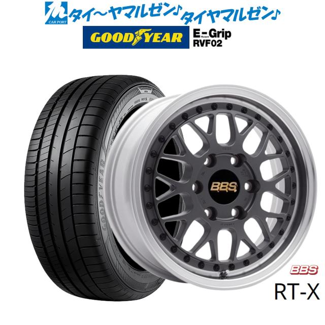 BBS JAPAN RT-X 17インチ 6.5J グッドイヤー エフィシエント グリップ RVF02 215/60R17 サマータイヤ ホイール4本セット
