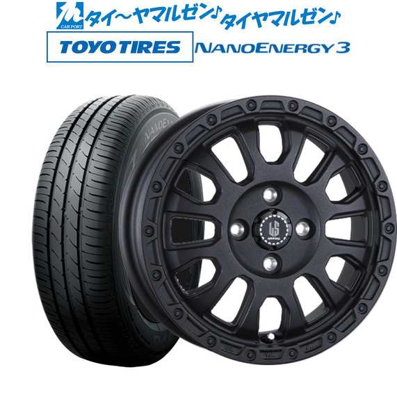 阿部商会 ラ・ストラーダ アヴェンチュラ 15インチ 4.5J トーヨータイヤ NANOENERGY ナノエナジー 3 165/55R15 サマータイヤ ホイール4の通販は