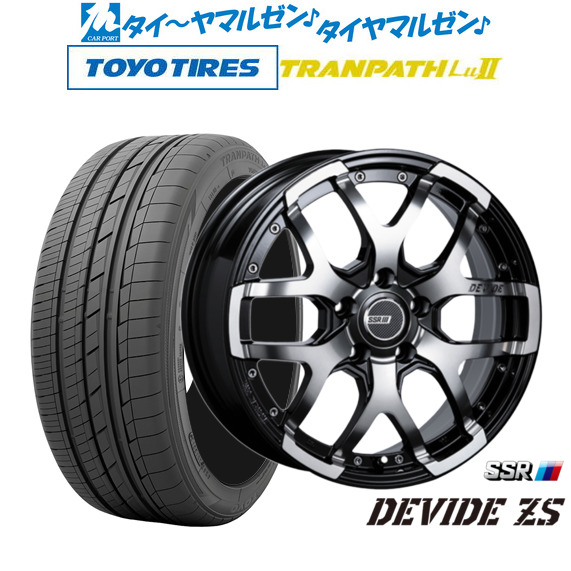 SSR DEVIDE ZS 16インチ 5/114.3 その1 SSR DEVIDE ZS 16インチ 7.0J +40 5-114.3 アッシュブラック4本