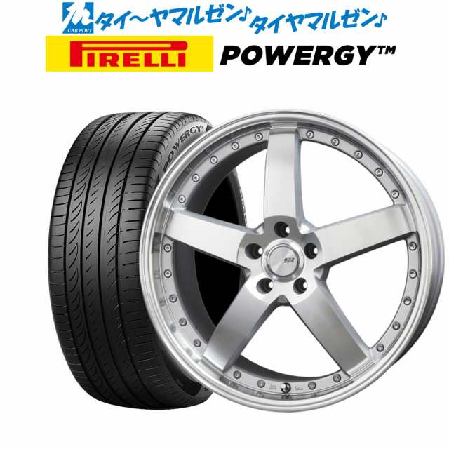 BADX ロクサーニ グラスターファイブ 20インチ 8.5J ピレリ POWERGY (パワジー) 245/35R20 サマータイヤ ホイール4本セットの通販は 193,500円