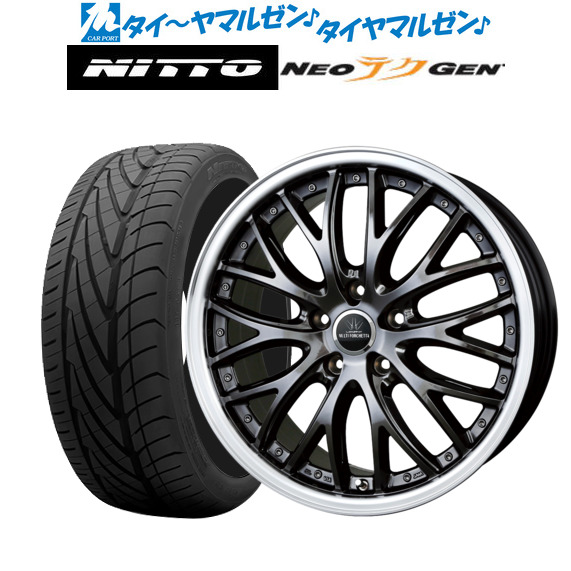 マサチョリ。BADX ロクサーニマルチフォルケッタ　TR5 19インチ➃ ロクサーニ ホイール4本セット BADX バドックス MULTIFORCHETTA