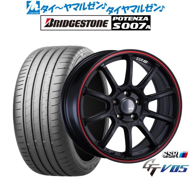 タナベ SSR GT V05 18インチ 7.5J ブリヂストン POTENZA ポテンザ 