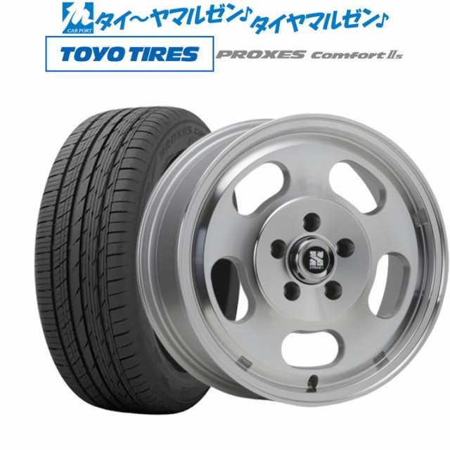 MLJ エクストリーム D:SLOT 16インチ 6.5J トーヨータイヤ プロクセス PROXES Comfort 2s (コンフォート 2s) 205/60R16 サマータイヤ ホ