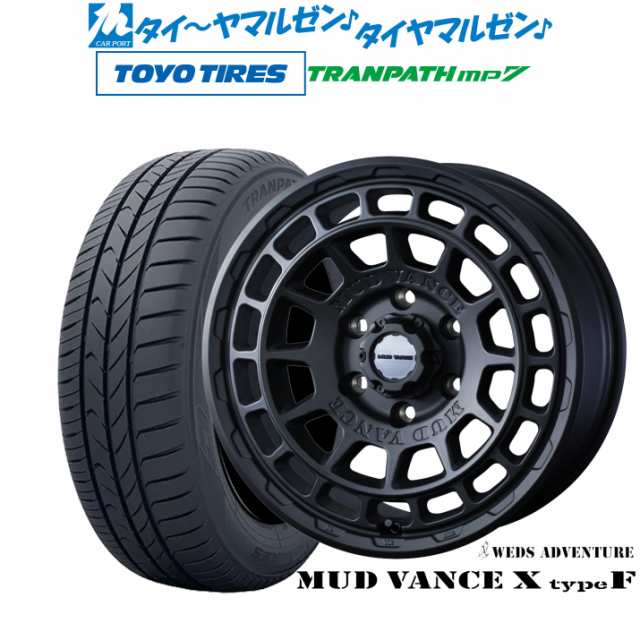 ウェッズ アドベンチャー マッドヴァンス X タイプF 16インチ 6.5J トーヨータイヤ トランパス mp7  215/65R16 サマータイヤ ホイール4本の通販は