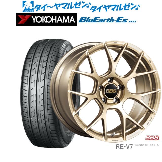 BBS JAPAN RE-V7 19インチ 8.5J ヨコハマ BluEarth-ES ブルーアースイーエス ES32 245/40R19 サマータイヤ ホイール4本セットの通販は