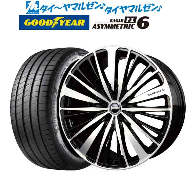 BADX ロクサーニ タルカス 18インチ 7.5J グッドイヤー イーグル F1 アシメトリック6 235/50R18 サマータイヤ ホイール4本セットの通販は