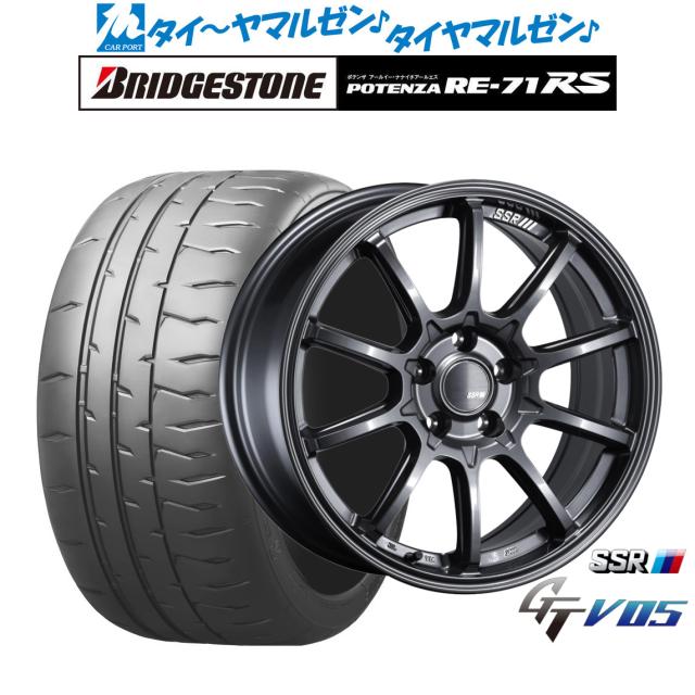 タナベ SSR GT V05 19インチ 8.0J ブリヂストン POTENZA ポテンザ RE-71RS 235/35R19 サマータイヤ ホイール4本セットの通販は