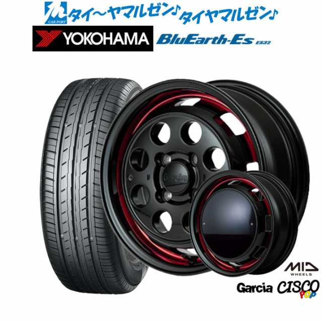 MID ガルシア シスコ POP 14インチ 4.5J ヨコハマ BluEarth-ES ブルーアースイーエス ES32 165/70R14 サマータイヤ ホイール4本セット