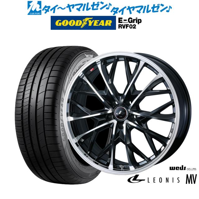 ウェッズ レオニス MV 17インチ 7.0J グッドイヤー エフィシエント 