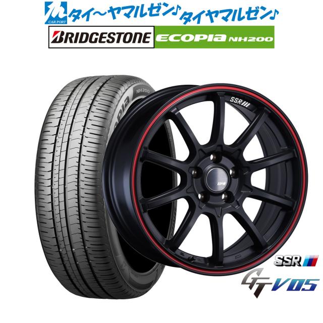 タナベ SSR GT V05 17インチ 7.0J ブリヂストン ECOPIA エコピア NH200 