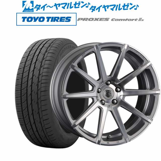 クリムソン クラブリネア マルディニFF 20インチ 8.5J トーヨータイヤ プロクセス PROXES Comfort 2s (コンフォート 2s) 245/40R20 サマータイヤ ホイール4本セットの通販は