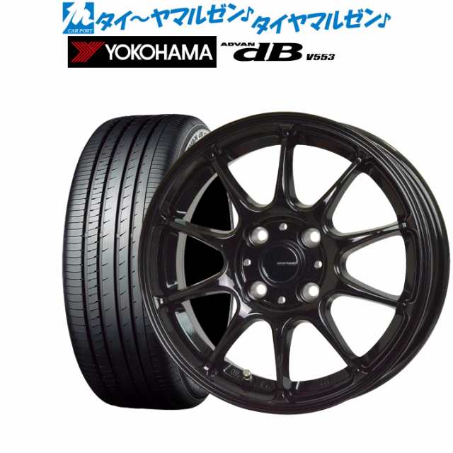 ホットスタッフ G.speed G-07 18インチ 7.5J ヨコハマ ADVAN アドバン dB(V553) 235/45R18 サマータイヤ  ホイール4本セットの通販はau PAY マーケット - カーポートマルゼン | au PAY マーケット－通販サイト