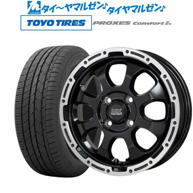 ホットスタッフ マッドクロス グレイス 16インチ 6.0J トーヨータイヤ プロクセス PROXES Comfort 2s (コンフォート 2s) 205/60R16 サマ