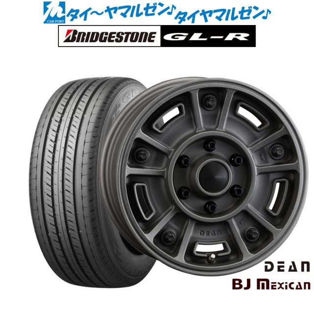 クリムソン ディーン BJ メキシカン 16in 6.5J ブリヂストン GL-R  215/65R16 炎節タイア 銀輪4本仕かける