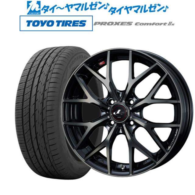 ウェッズ レオニス MX 16インチ 6.0J トーヨータイヤ プロクセス PROXES Comfort 2s (コンフォート 2s) 205/60R16 サマータイヤ ホイール4本セット