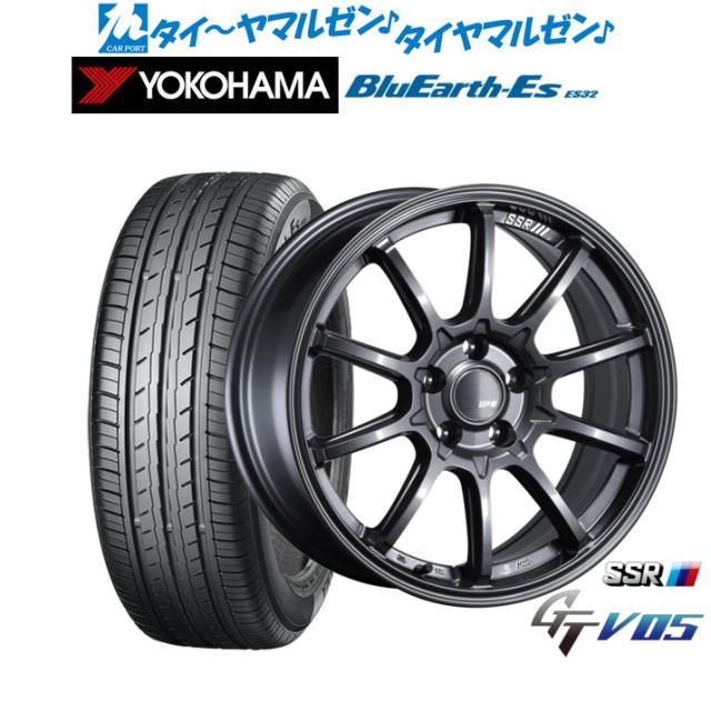 タナベ SSR GT V05 17インチ 7.0J ヨコハマ BluEarth-ES ブルーアースイーエス ES32 205/50R17 サマータイヤ ホイール4本セット