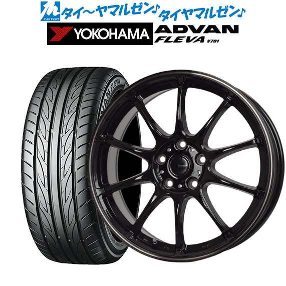 サマータイヤ ホイール4本セット ホットスタッフ G.speed P-07