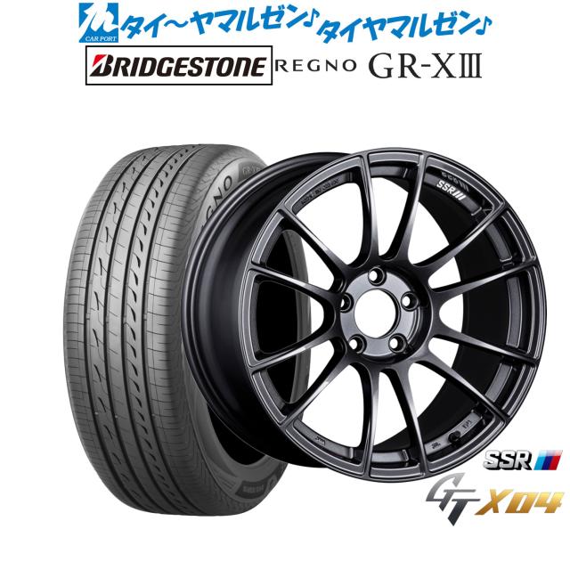 タナベ SSR GT X04 19インチ 8.5J ブリヂストン REGNO レグノ GR-XIII(GR-X3) 225/40R19 サマータイヤ ホイール4本セット