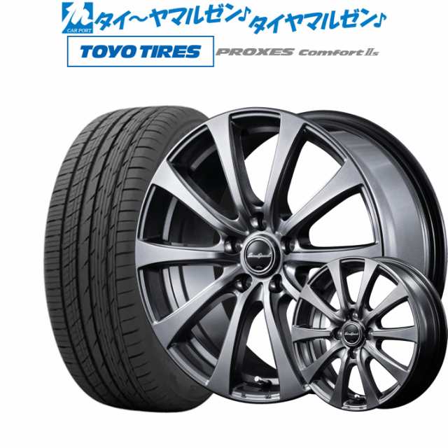 MID ユーロスピード G-10 16インチ 6.5J トーヨータイヤ プロクセス PROXES Comfort 2s (コンフォート 2s) 205/55R16 サマータイヤ ホイの通販は