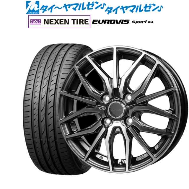 ホットスタッフ プレシャス アスト M4 15インチ 5.5J NEXEN ネクセン ロードストーン ユーロビズ Sport 04 175/55R15 サマータイヤ ホイ