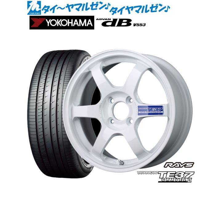 レイズ ボルクレーシング TE37 グラベル2 15インチ 6.0J ヨコハマ 