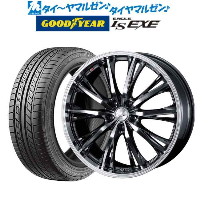 LEONIS weds ホイール付タイヤ 215/45R 17 91W 4本-