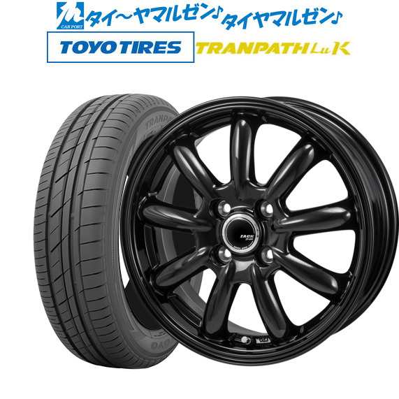 JAPAN三陽 ZACK JP-209 13インチ 4.0J トーヨータイヤ トランパス LuK 145/80R13 サマータイヤ ホイール4本セット