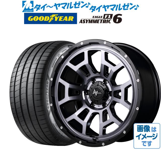 MID ナイトロパワー H6 スラッグ 17インチ 6.5J グッドイヤー イーグル F1 アシメトリック6 215/45R17 サマータイヤ ホイール4本セットの通販は
