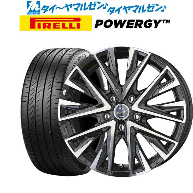 KYOHO スマック レジーナ サファイアブラック×ポリッシュ 17インチ 7.0J ピレリ POWERGY (パワジー) 225/45R17 94W  XL サマータイヤ ホの通販はau PAY マーケット カーポートマルゼン au PAY マーケット－通販サイト