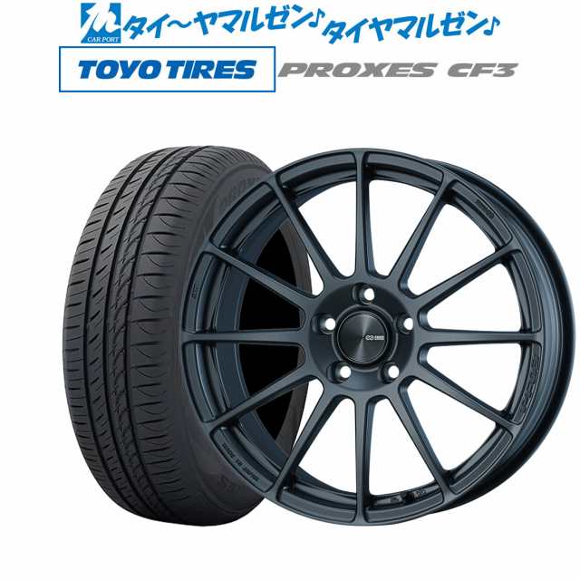 エンケイ PF03 18インチ 7.0J トーヨータイヤ プロクセス PROXES CF3 ...