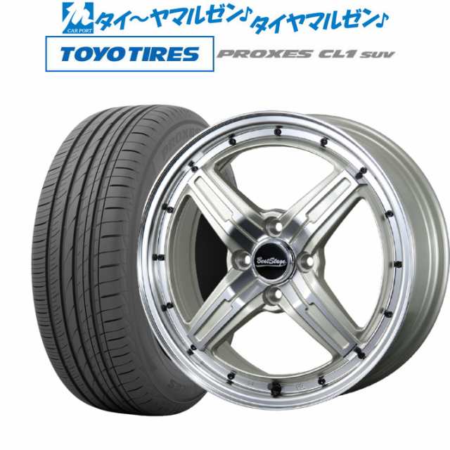 ニューレイトン ビートステージ FS-C 16インチ 6.0J トーヨータイヤ プロクセス PROXES CL1 SUV 195/65R16 サマータイヤ ホイール4本セの通販は
