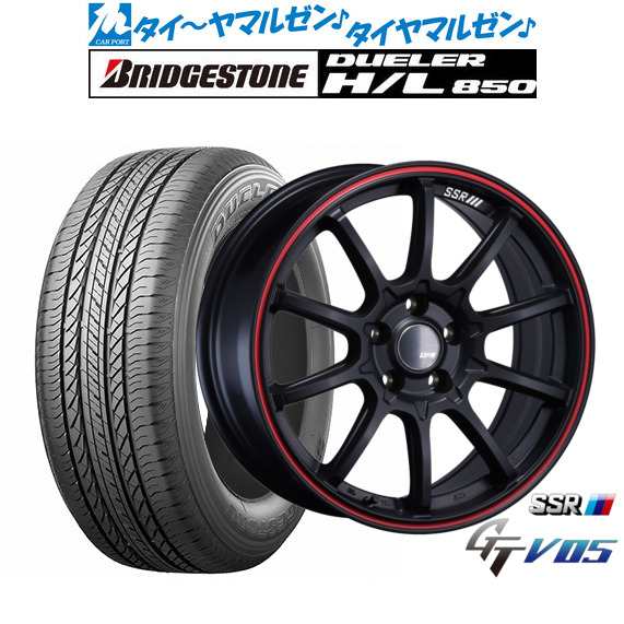 タナベ SSR GT V05 18インチ 7.5J ブリヂストン DUELER デューラー H/L 850 225/55R18 サマータイヤ ホイール4本セットの通販はau  PAY マーケット - カーポートマルゼン | au PAY マーケット－通販サイト