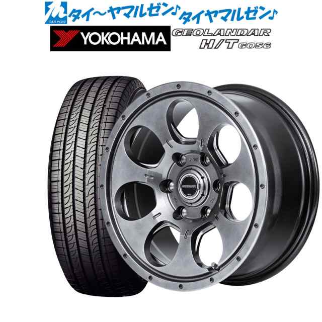 MID ロードマックス マッドエージェント 15インチ 5.5J ヨコハマ GEOLANDAR ジオランダー H/T (G056) 195/80R15 サマータイヤ ホイール4の通販は